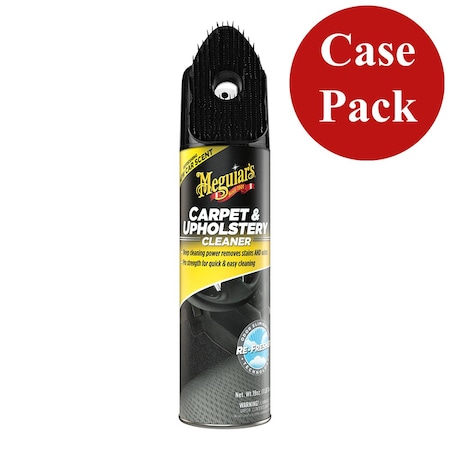 Meguiars Meguiar, s Carpet &amp, Upholstery Cleaner - 19oz. *Case of 6* G191419CASE